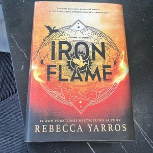 Iron Flame by Rebecca Yarros hard cover. Good quality